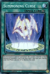 Summoning Curse - RA03-EN057 - Prismatic Collector's Rare - 1st Edition